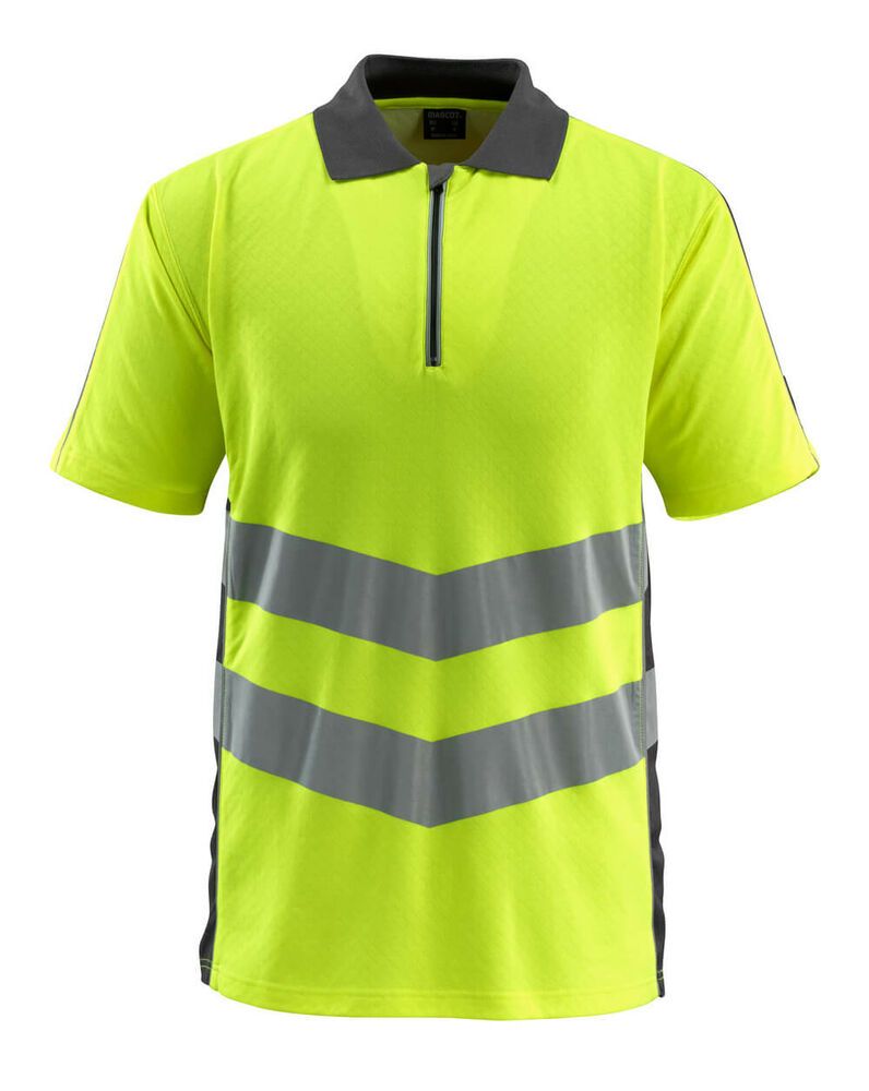 hi-vis geel/donkerantraciet