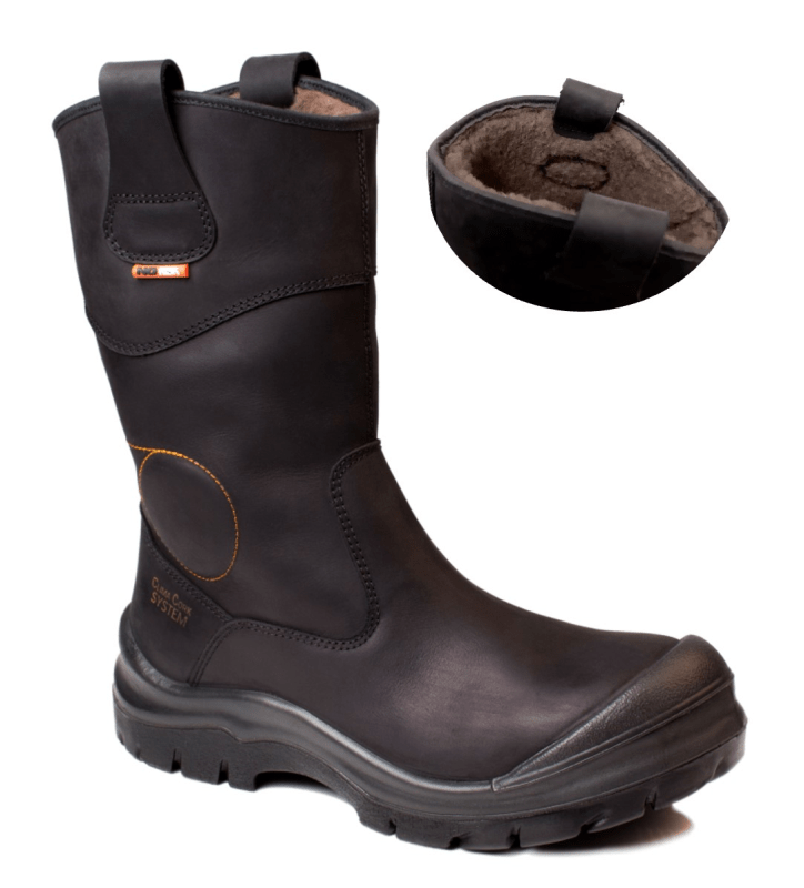 No Risk werklaars Crowheart Hoog S3 teddy Gevoerd XW Metaalvrij